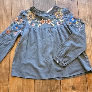 ZARA Trafaluc Collection Embroidered & Beaded. Sz XS